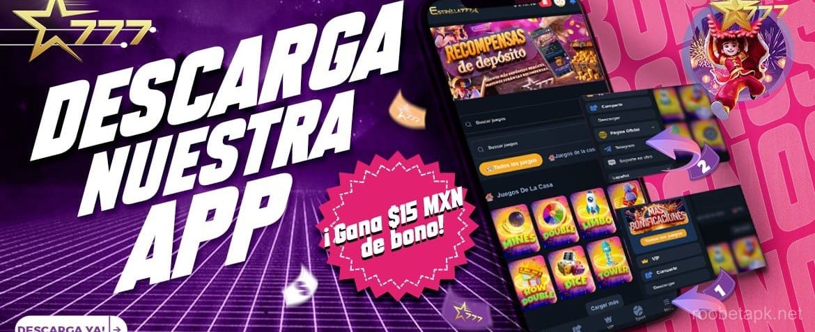Promoción de Roobet APK